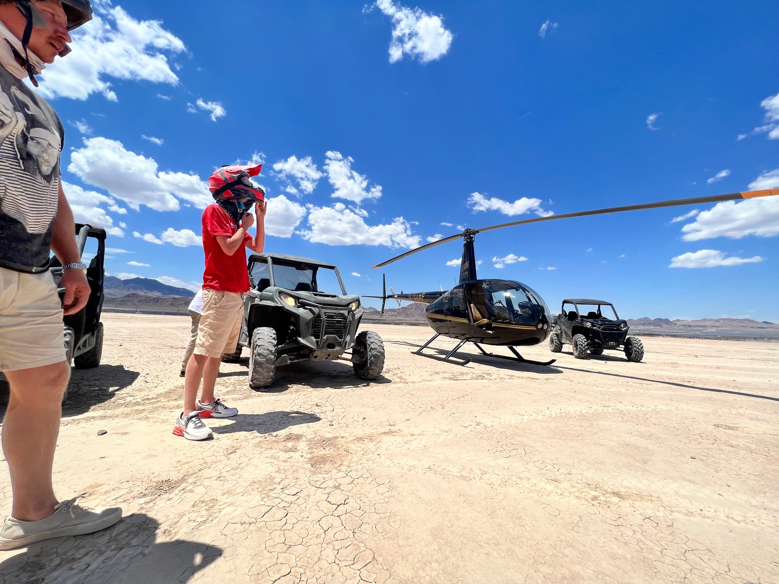 Helicopter Tour in Las Vegas, NEVADA with Rockon Recreation Rentals
