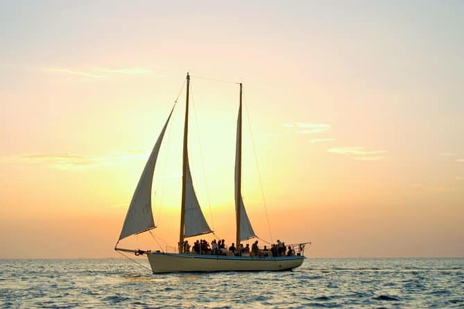 Sunset Cruise in Key West, FL with Rockon Recreation Rentals
