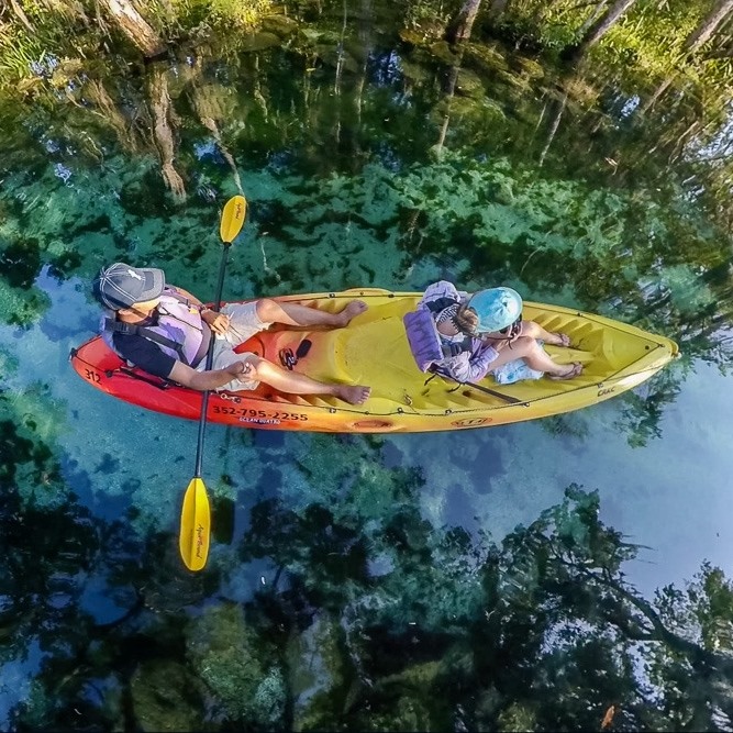 Kayak Rental in Crystal River Fl, FL with Rockon Recreation Rentals