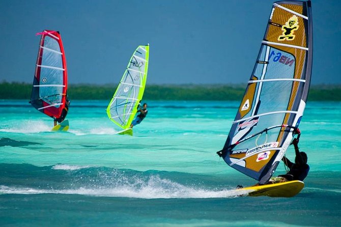 Windsurfing in Miami, FL with Rockon Recreation Rentals