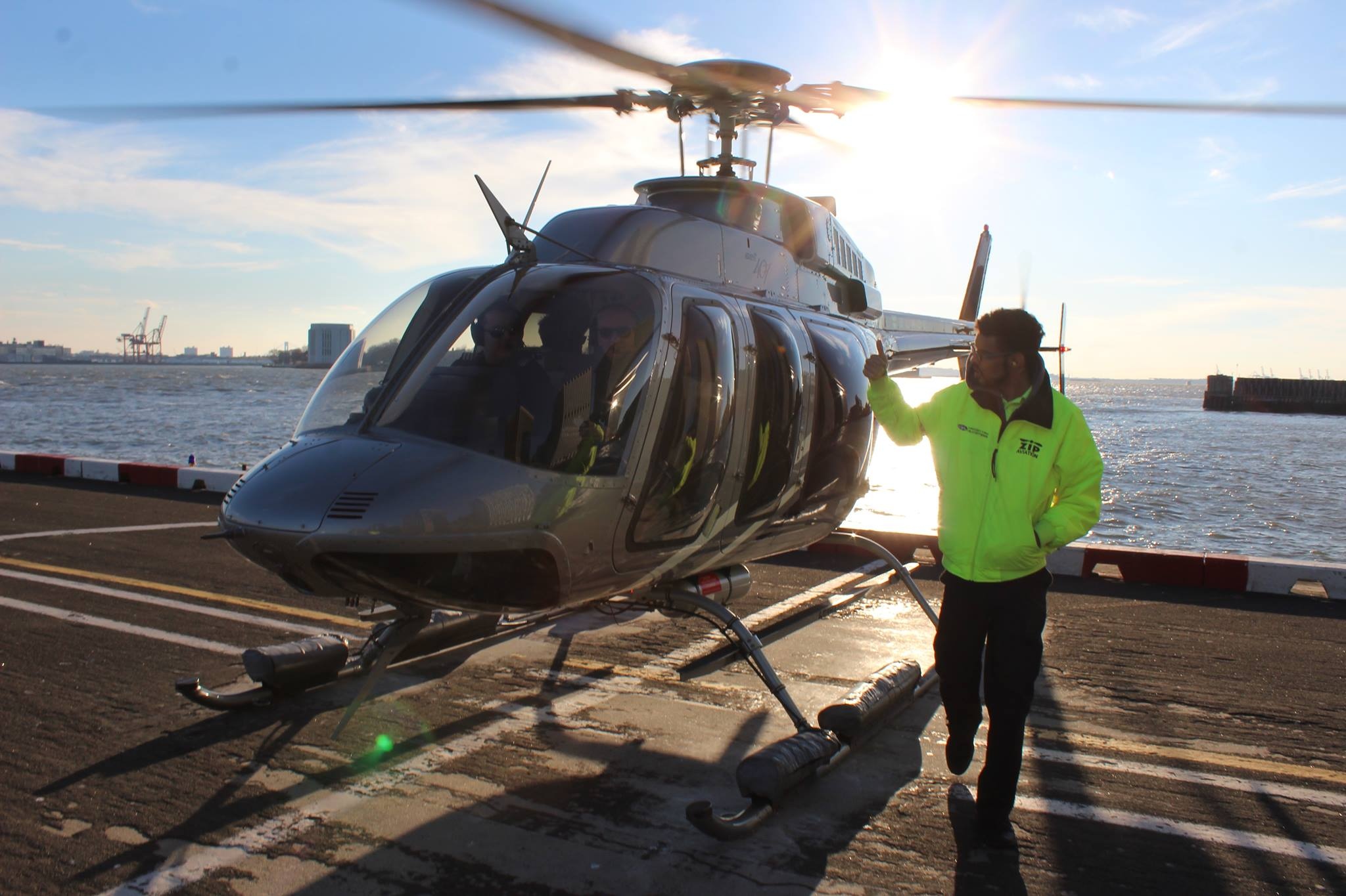 Helicopter Tour in New York, NY with Rockon Recreation Rentals