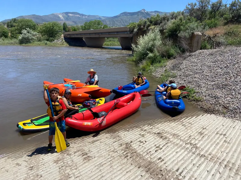 Kayak Rental in Parachute, COLORADO with Rockon Recreation Rentals