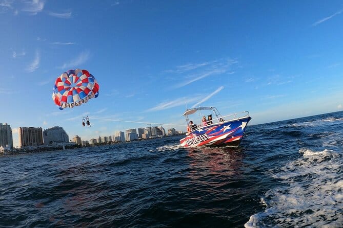 Parasailing in Fort Lauderdale, FL with Rockon Recreation Rentals