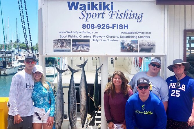 Fishing Boat Rental in Honolulu, HAWAII with Rockon Recreation Rentals