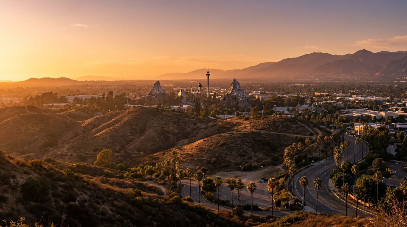 Anaheim and Buena Park